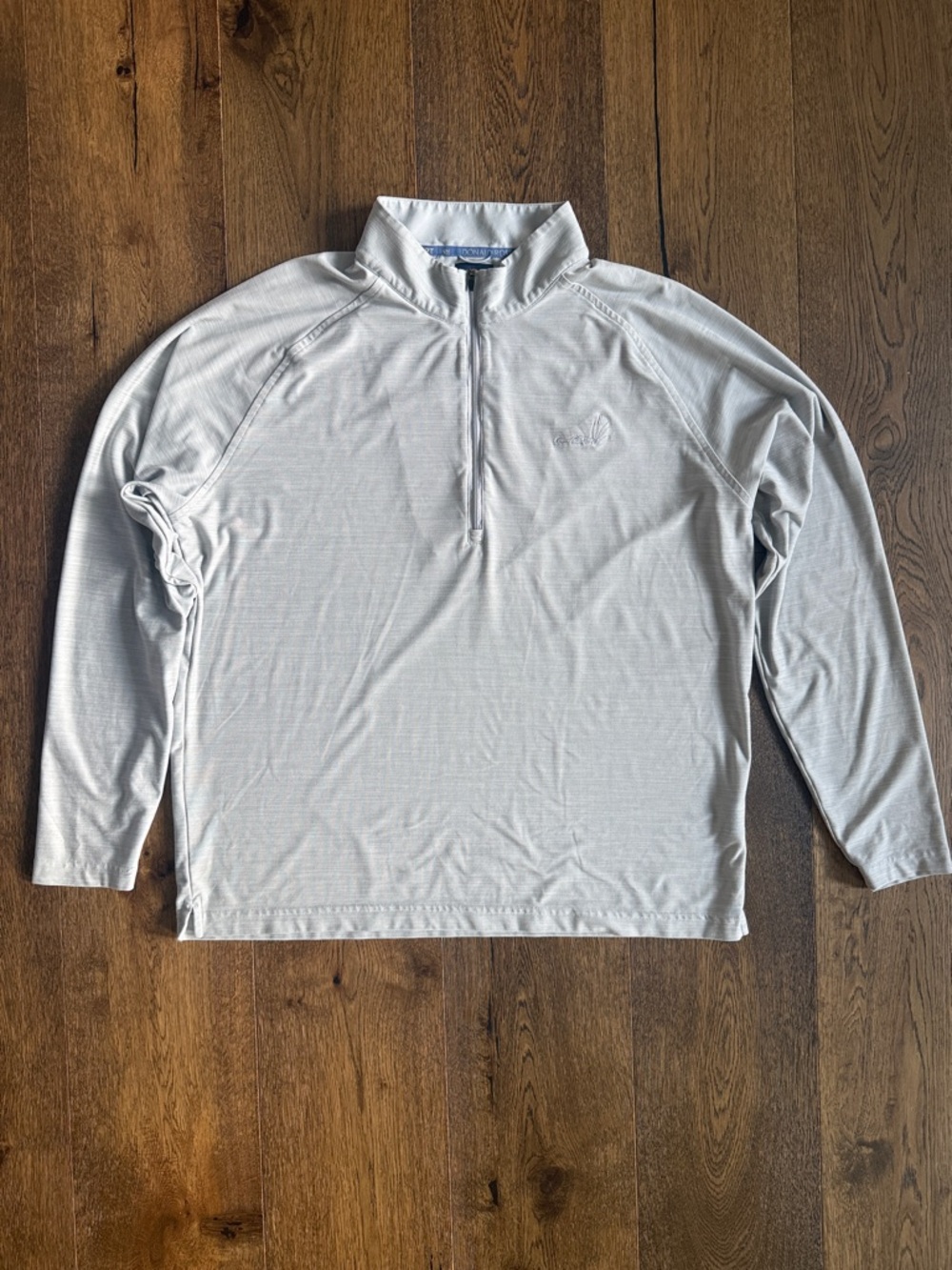 Light Gray Performance Quarter-Zip Jacket - Men